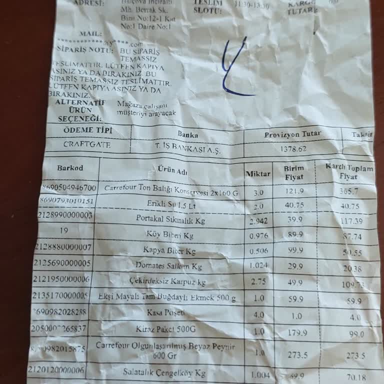 Eksik Kiraz Teslimatı İçin Acil Çözüm Talebi