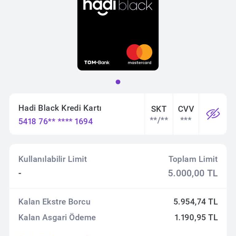 Hadi - Tombank Kredi Kartım Haksız Şekilde İptal Edildi Ve Açıklama Talebi