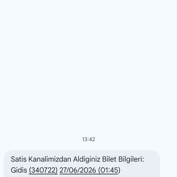 Obilet'ten Gelen Yanlış Bilet SMS'i Ve Kişisel Veri Güvenliği Endişesi