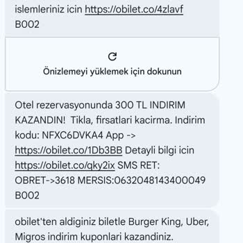 Obilet'ten Gelen Yanlış Bilet SMS'i Ve Kişisel Veri Güvenliği Endişesi
