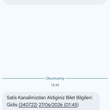 Obilet'ten Gelen Yanlış Bilet SMS'i Ve Kişisel Veri Güvenliği Endişesi