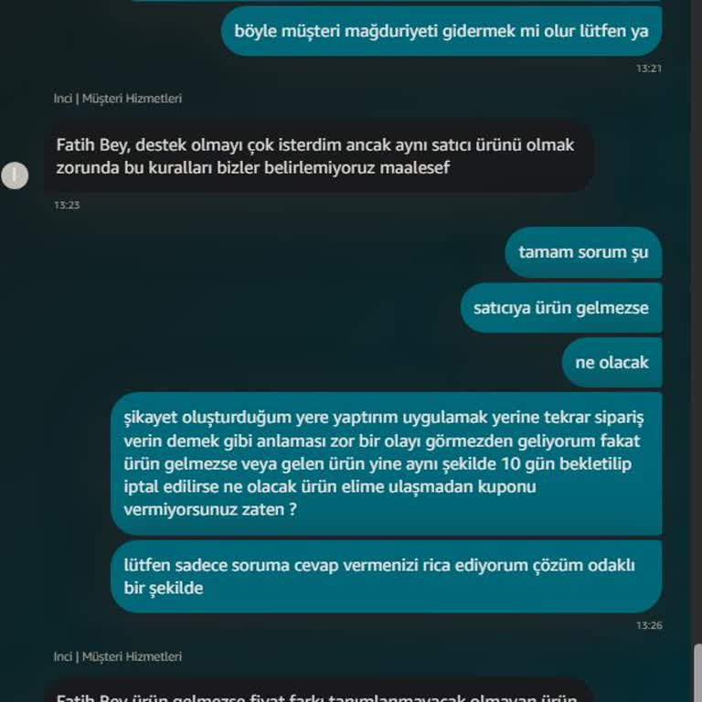 Amazon’da Teslim Edilmeyen Siparişin İptali Ve İndirimli Fiyatın Geri Ödenmemesi