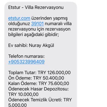 Erken Rezervasyon Fiyat Farkı İadesi Reddedildi