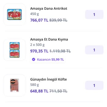 Getir Büyük'te 3000 TL'lik Eksik Ürünler Ve İade Reddi