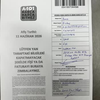 A101 Yanlış Ürün Gönderdi, Doğru Kano Gelmedi Ve Tazminat Talebim