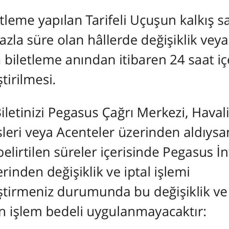 Pegasus’ta Haksız Kesinti Ve İade Sürecinde Kayıt Yokluğu