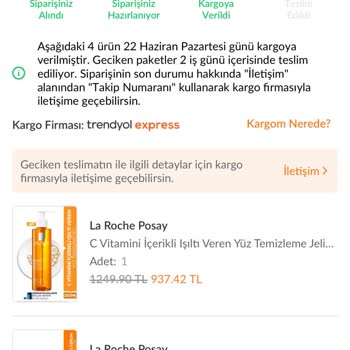 Trendyol Express Geciken Teslimat Ve İade Talebi