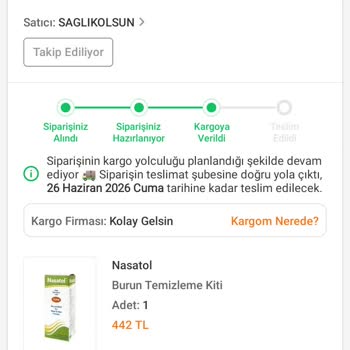 Kolay Gelsin Yanlış Şubeye Yönlendirdi, Acil Burun Yıkama Kiti Gecikti