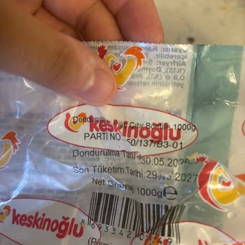 Keskinoğlu Çıtır Bonfilede Kemik Parçası Bulundu, Diş Kırılma Riski