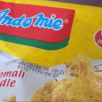 İndomie Noodle Tarihi Geçmemesine Rağmen Yenilmez Durumda