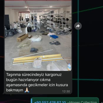 Moses Collection’da 11 Gün İçinde Sipariş Gönderilmedi Ve İade Talebi