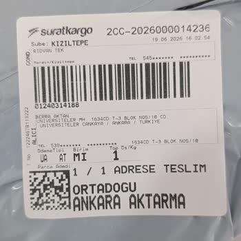 Sürat Kargo’nun Gecikmeli Teslimatı Nedeniyle 153 Bin TL’lik Promosyon Kaybı Ve Hukuki Süre Uzaması