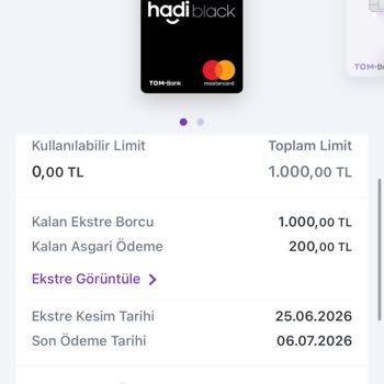 Zorla Açtırılan Hadi Black Kartı İçin Yanıltıcı Bilgilendirme Ve Yıllık Aidat İtirazı