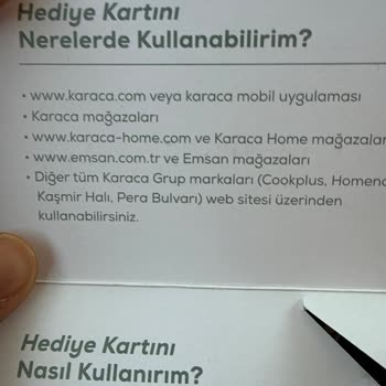 Geçmiş Tarihli Hediye Kartı Satışta Yanlış Bilgilendirme Ve Uzun Çözüm Süreci