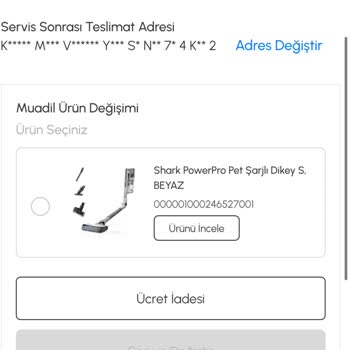 İstasyonlu Süpürge Yerine Boşaltma İstasyonu Olmayan Ürün Teklif Edildi