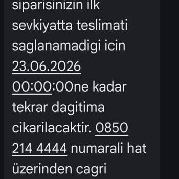 Teslim Edilemeyen Sipariş Ve Kredi Kartı Blokajı