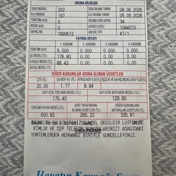 ASKİ Su Faturalarındaki Ani Artış Ve Haksız Tahsilat
