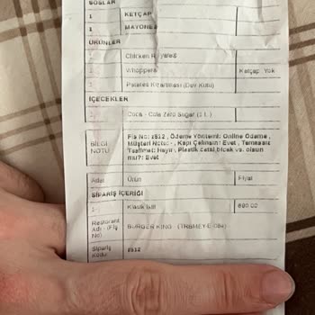 Geç Ve Soğuk Gelen GetirYemek Siparişinde İade Talebi