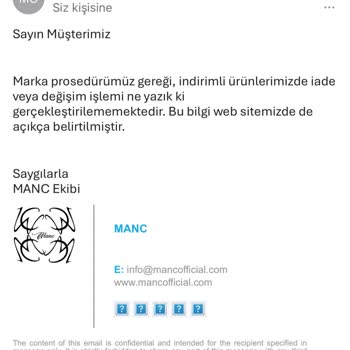 Manc'in İndirimli Çantada İade Hakkı Reddedildi Ve Kalite Sorunları