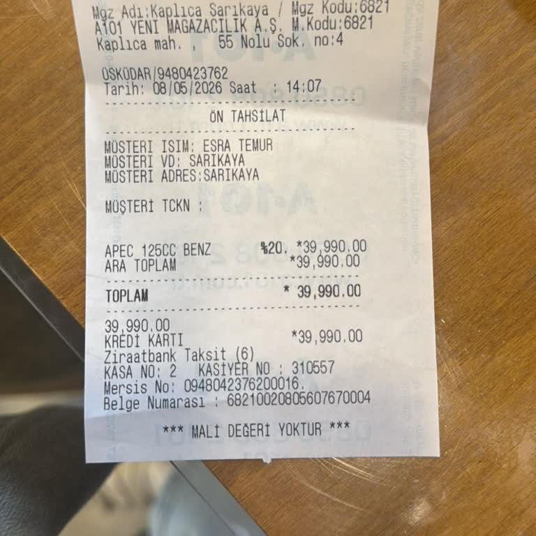 Motosiklet Ödemesi Sonrası Uzayan Teslimat Ve Evrak Sorunu