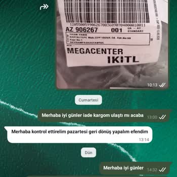 Yanlış Ürün Gönderimi, İade Sonrası Cevapsızlık Ve Geri Ödeme Talebi
