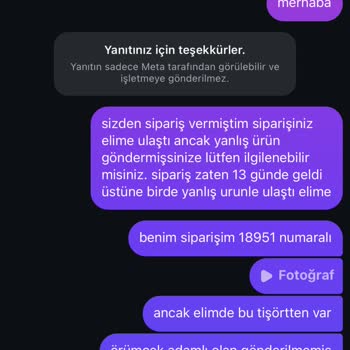 Yanlış Gönderilen Tişört Ve Açıklama Eksikliği: Ücret İadesi Talebi