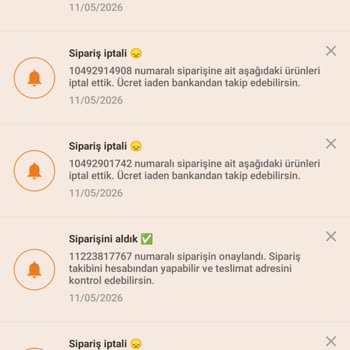 Aynı Şampuan Siparişlerim Üç Kez Açıklamasız İptal Edildi