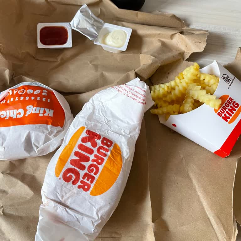 Getir Üzerinden Burger King Siparişinde Açık Paket Ve Eksik Soğan Halkası