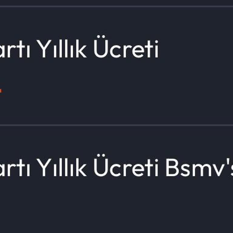 Yıllık Kart Ücreti İadesi Reddi Ve Zorunlu Kart İptali