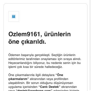 Gardrops'ta Öne Çıkarma Süresi Tamamlanmadan Kaldırıldı Ve Elektronik Ürün İçin Haksız Ücret Alındı