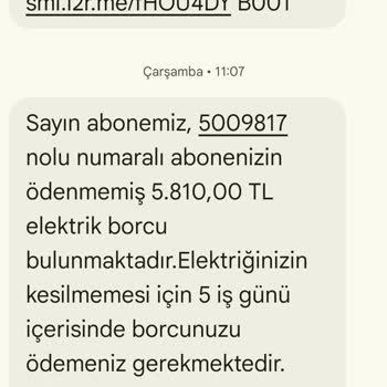 Yüksek Faturaya Ve Kesinti Uyarısına Karşı Acil İtiraz Talebi