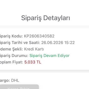 Sipariş Kargoya Verildiğinde Beden Değişikliği Ve İptal Talebi Reddedildi