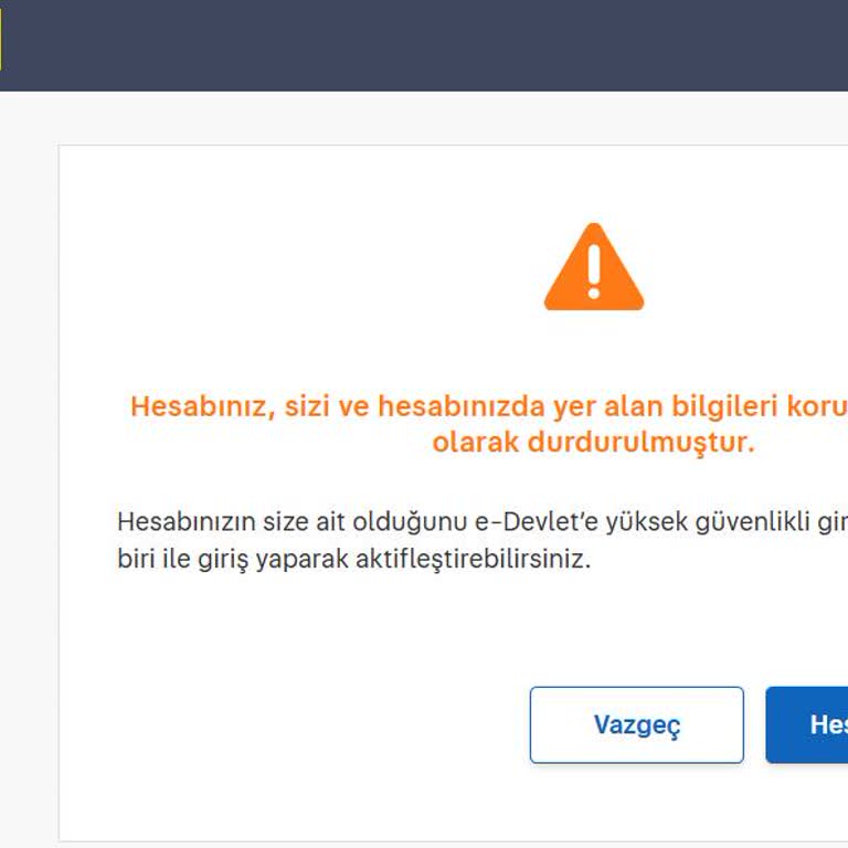 Hesabım Çalındı, Kimlik Değiştirildi Ve Askıya Alındı