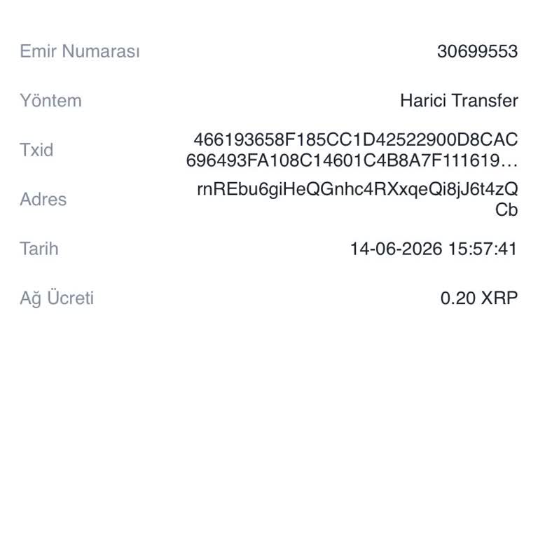 Bitexen Global’e XRP Transferi Yansımıyor Ve Destek Yanıt Vermiyor