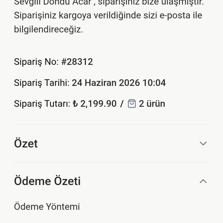 Kargoya Verilmeyen 2.200 TL'lik Kulaklık Siparişi İçin İade Talebi