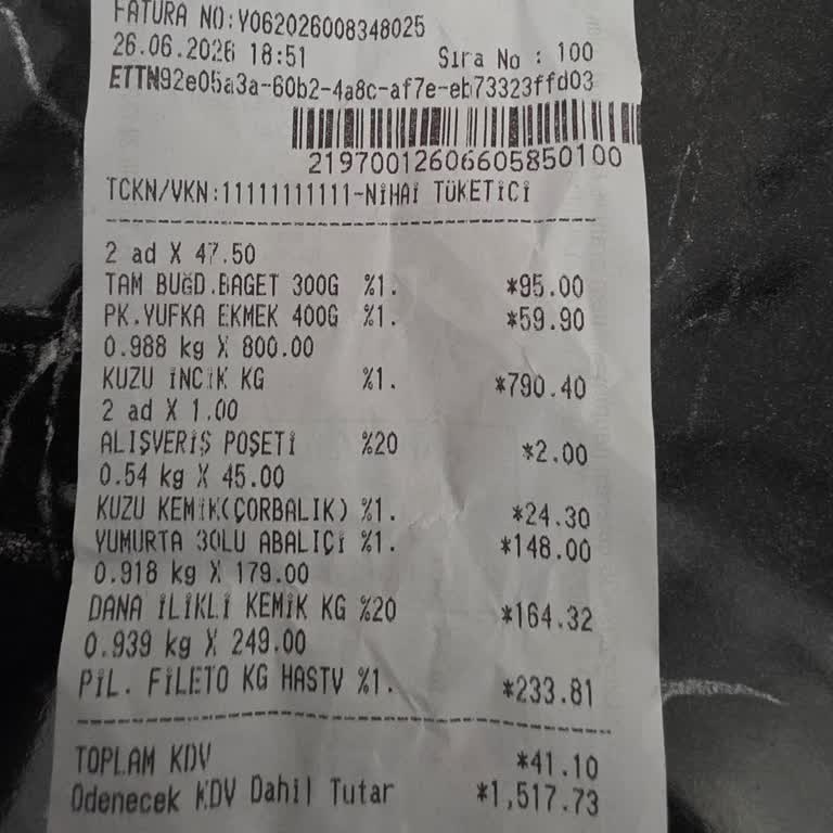 Afyonkarahisar File Market'te Kuzu Incik Etiket Ve Kasa Fiyatı Farkı