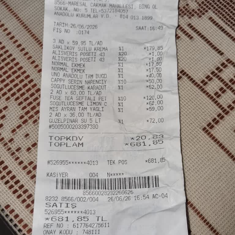 Şok Marketler Win Para Hesabıma Yüklenmedi