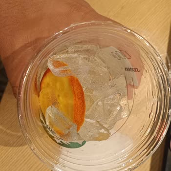Şanlıurfa Piazza Avm Starbucks’ta Aşırı Buzlu Orange Mango Şikayeti