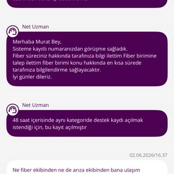 Fiber Dönüşüm Sonrası İnternet Kesintisi Ve Sürekli Fatura Kesilmesi
