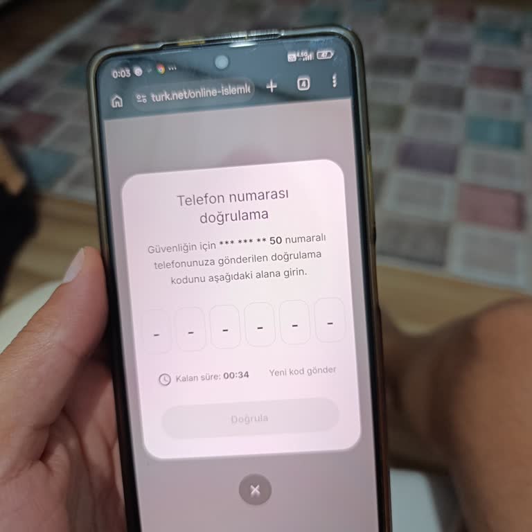 Numara Taşıma Sonrası SMS Doğrulama Sorunu Ve Hesaba Giriş Engeli