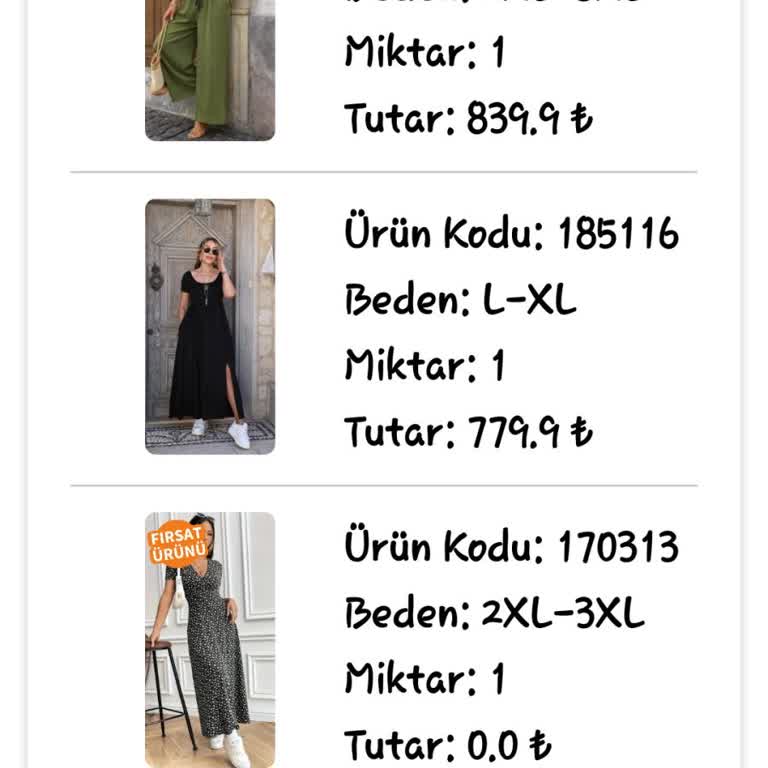 Modayakamoz Sipariş Süreci!