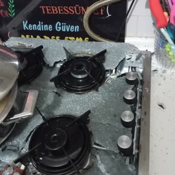 Cam Ocağın Patlaması Çocukları Tehlikeye Attı