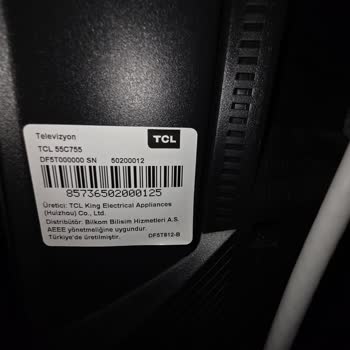 TCL Televizyonda Türkiye Ana Kart Arızası Yaşadım