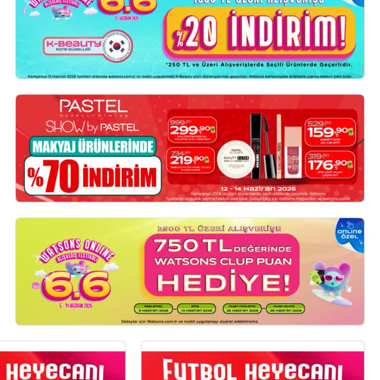 Watsons Mağazasında Alınan Kampanya Puanı Hesaba Yüklenmedi Ve Müşteri Hizmetlerine Ulaşılamıyor