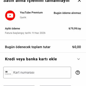 Kampanya Şartlarına Aykırı YouTube Premium Ücret Artışı