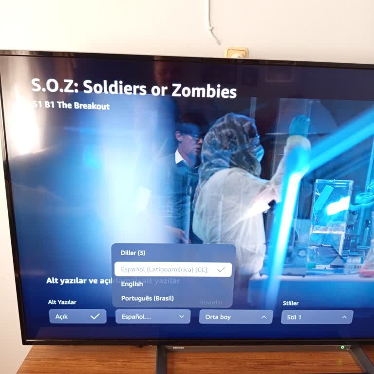 S. O. Z. Dizisi İçin Türkçe Alt Yazı Eklenmesi Talebi