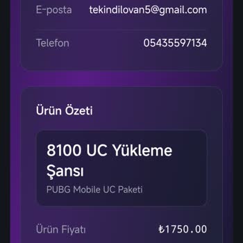 Ödenen 1.750 TL Karşılığında UC Alınamadı Ve İade Bekleniyor