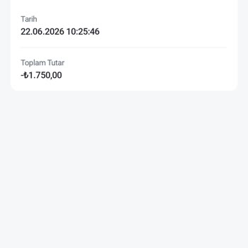 Ödenen 1.750 TL Karşılığında UC Alınamadı Ve İade Bekleniyor