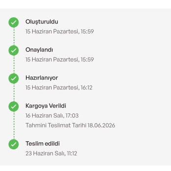 Teslim Edilmemiş Ürün Ve İade Talebim