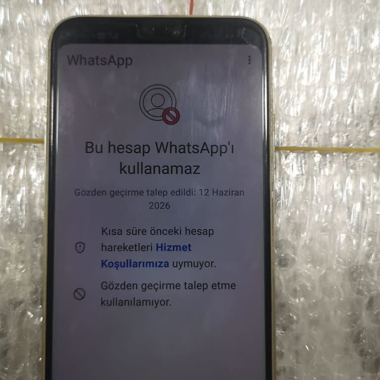 WhatsApp Hesabım Haksız Yere Yasaklandı Ve Açılmadı
